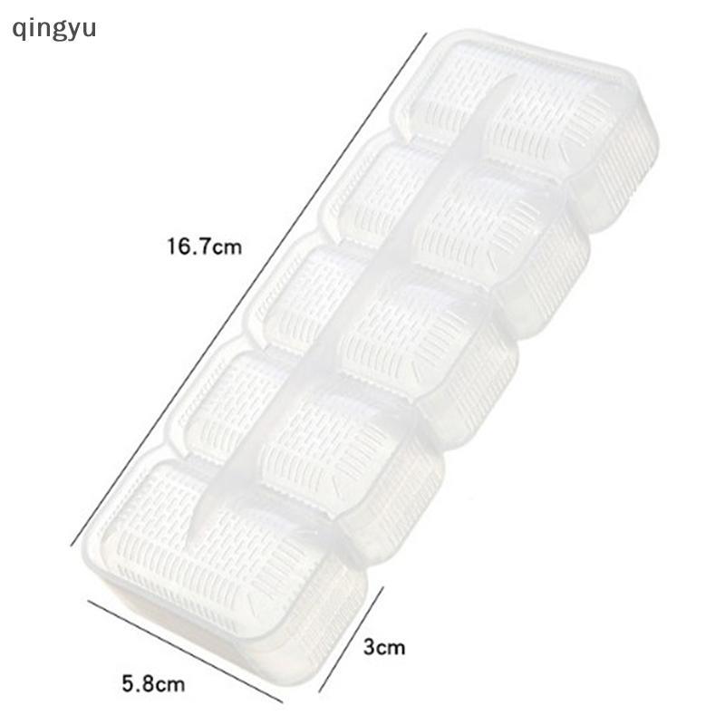 [qingyu] 5 ชิ้น/เซ็ตซูชิ Nigiri Maker แม่พิมพ์ข้าวปั้น Nonsti กด Maker DIY Bento เครื่องมือสต็อกใหม่