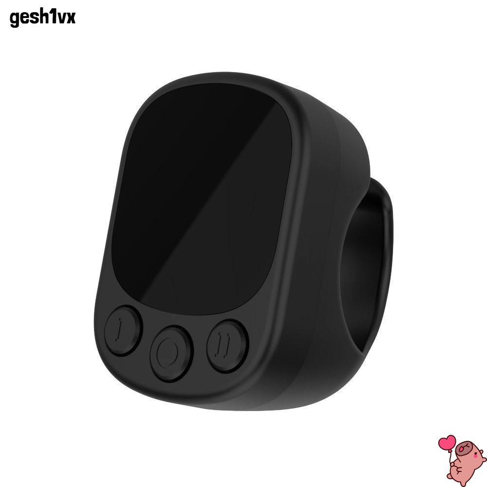 LOLLIPOP Touchscreen Controller, Music Playback Control Auto Screen Clicker Bluetooth Ring Remote, S
