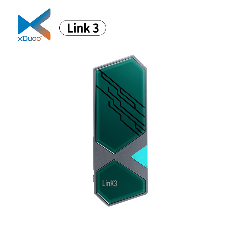 XDUOO LINK3 USB DAC และเครื่องขยายเสียงหูฟัง ES9039Q2M*2 ตัวถอดรหัส 3.5+4.4 เอาต์พุตหูฟัง