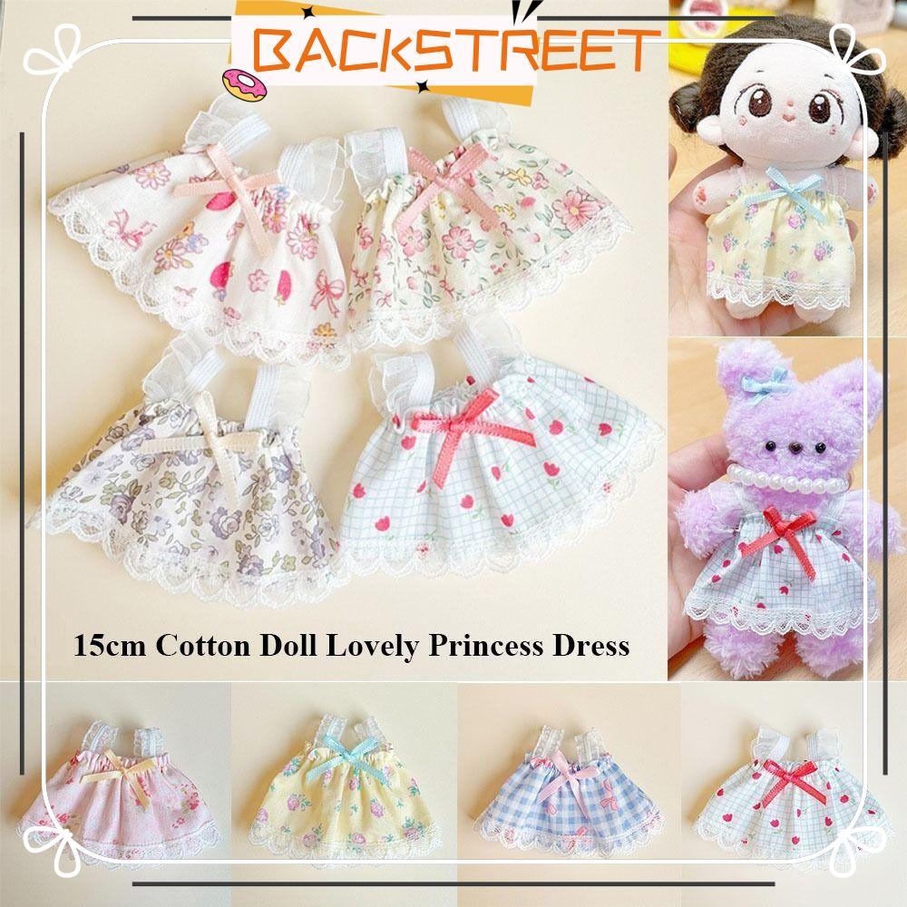 BACKSTAGE Doll Lovely Clothes, Cute Accessories Princess Dress, Clothes Decorative for 15cm Cotton D