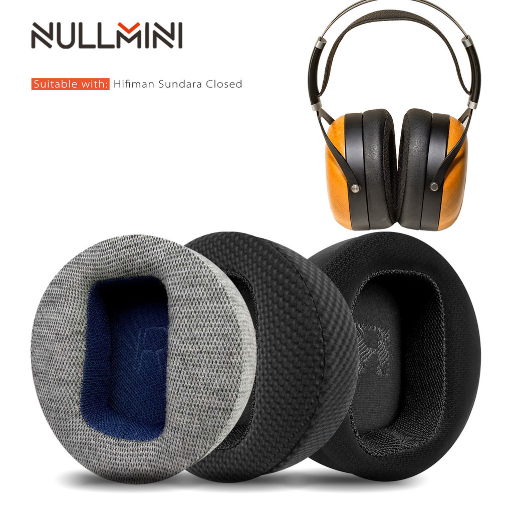 Nullmini เปลี่ยนแผ่นรองหูฟังสําหรับ Hifiman Sundara ปิดหูฟังแผ่นรองหูฟัง Earmuffs