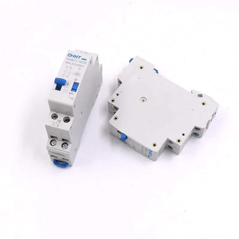 FZCHNT NJMC1-16/1P 2P DC24V AC220V 16A Pulse Relay Impulse Relay NJMC1-16/2P