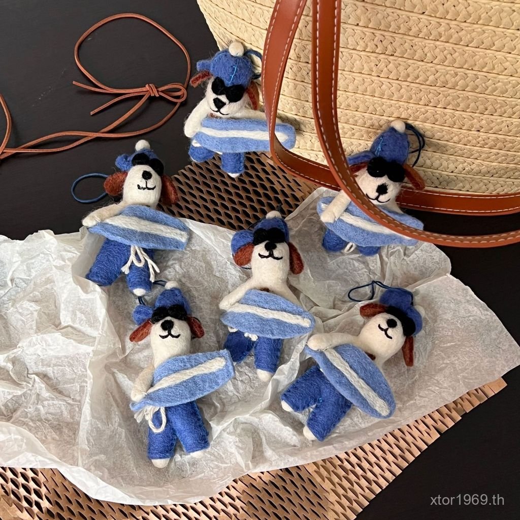 Animal Jewelry Accessories Keychain Series Wool Felt Decorative miu High Bag New Style Accessories P