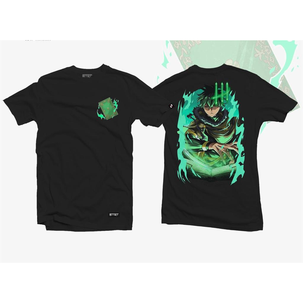 เสื้อยืดอะนิเมะ Black Clover Asta Manga