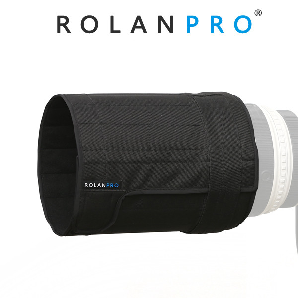 เลนส์เทเลโฟโต้ฮู้ดพับได้แบบพกพาประหยัดพื้นที่การจัดเก็บ ROLANPRO ผลิตโดย Ruolan Gun Jacket