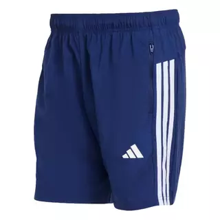 adidas Gym & Training กางเกงผ้าทอ WORKOUT ESSENTIALS BASE 3 STRIPES ผู้ชาย สีน้ำเงิน KD0677