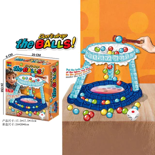 เกมน้ำแข็งแตก เกมบนพื้น ผู้เล่นหลายคน พกพาได้ ลูกปัด ลูกเต๋า สี ส่งเสริมการพัฒนาเด็ก ของเล่นเด็ก