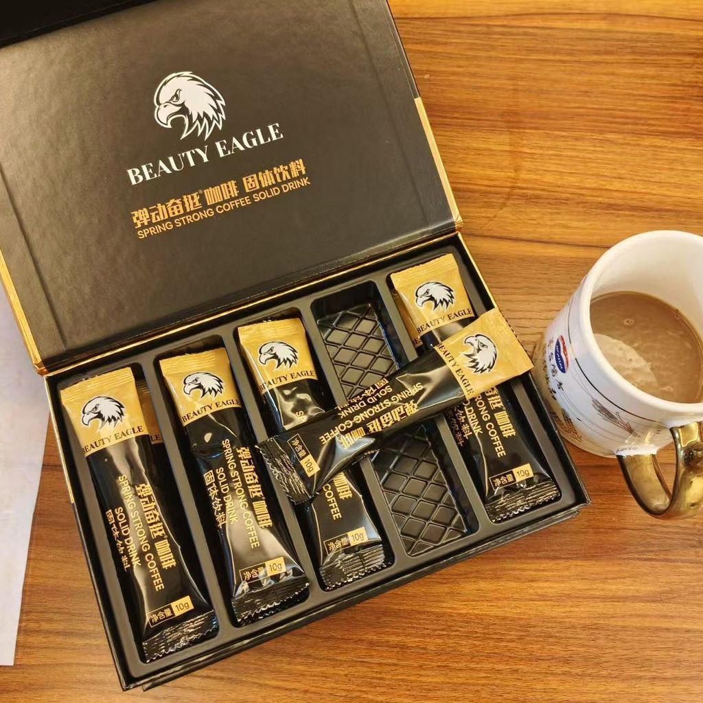 Bouncy Strong Coffee Solid รุ่นปรับปรุง American A Coffee กาแฟผู้ชาย 4.21