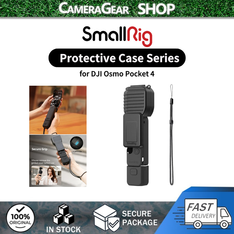 Smallrig เคสป้องกัน Series / เคสป้องกัน/กระเป๋าเก็บของ/ฐานขาตั้งซิลิโคนสําหรับ DJI Osmo Pocket 4