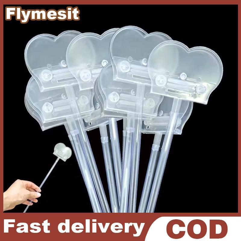 Flymesit 10 ชิ้นบอลลูนชุดตาราง Stis ฐานมั่นคงสําเร็จการศึกษาวันเกิดตกแต่ง Easy DIY Assembly สําหรับฉลอง EN – โปรปัง