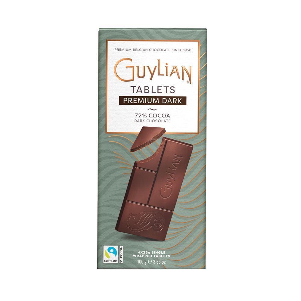 กริเลียน ดากร์ ช็อกโกแลต 72% 100 กรัม GUYLIAN DARK CHOCOLATE72% 100 G.
