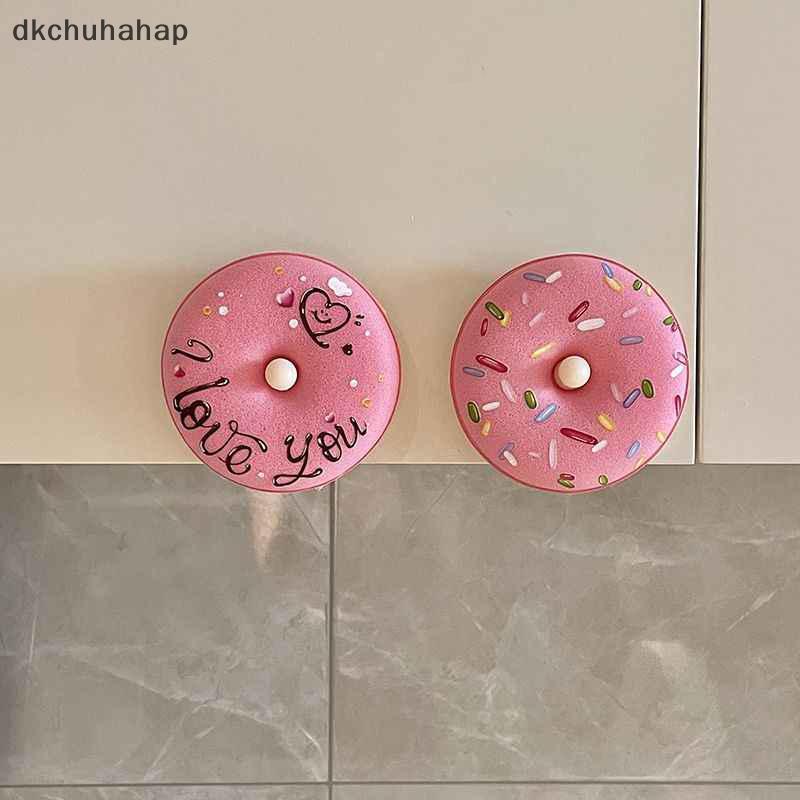 [DKC] ฟองน้ําจานพร้อมถ้วยดูด Non-scratch Donut ฟองน้ําชุดดูดถ้วย Qui ระบายน้ําล้างจานแปรงสําหรับห้องครัว combedhen