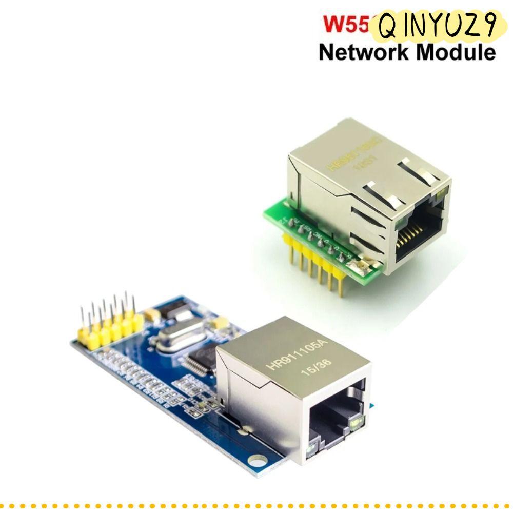 QINYUZ9QX โมดูล, DIY Multi-functional W5500 Ethernet โมดูล, Professional 3.3V 10/100Mbps Ethernet Co