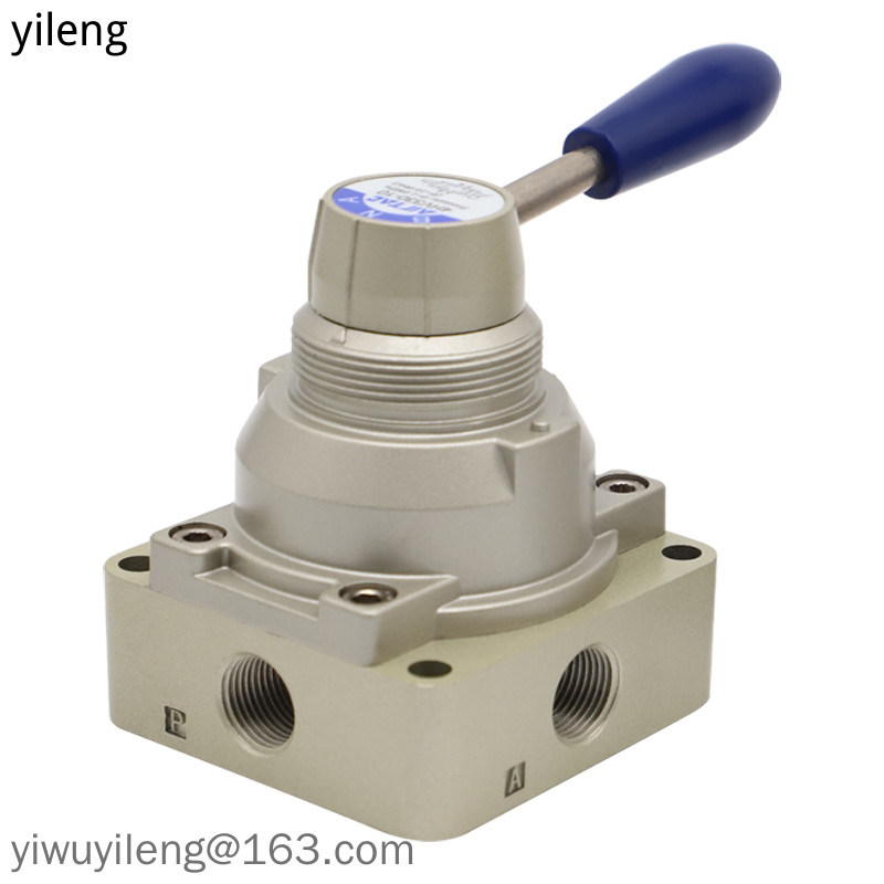 วาล์วหมุนสวิตช์คู่มือ AIRTAC ดั้งเดิม 4HV210/230/310/330-06/08/10-SL