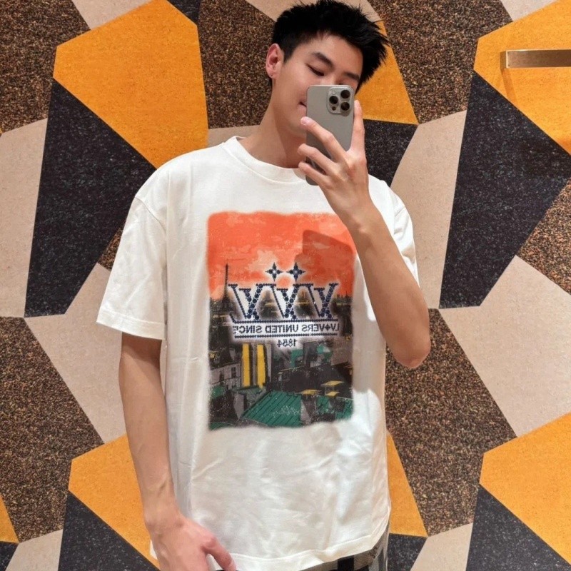 เสื้อยืดแขนสั้นหรูหรา พิมพ์น้ำเพชร สำหรับวันประจำ มัลติฟังก์ชัน