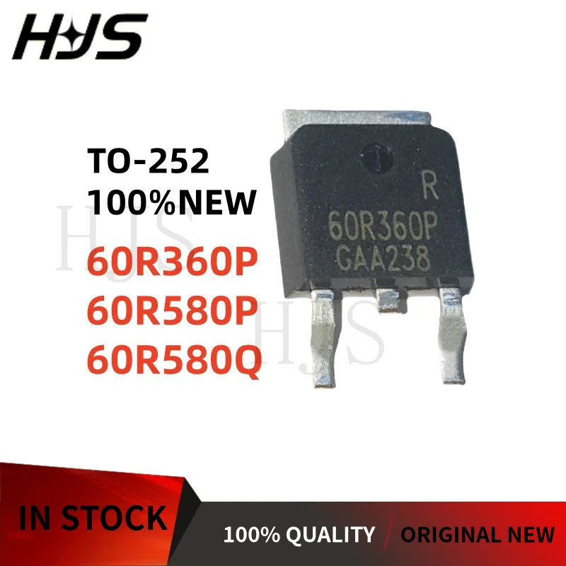 10PCS 100% ใหม่ IPD60R360P IPD60R580P IPD60R580Q TO-252 IPD 60R360P 60R580P 60R580Q TO252 ในสต็อก mo