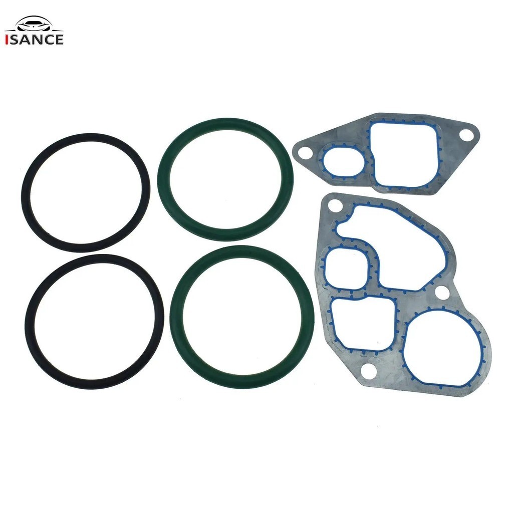 ใหม่รถน้ํามัน Cooler ปะเก็นชุด Oring สําหรับ 1994.5-2003 Ford 7.3L Powerสโตรกดีเซล F4TZ-6A636-A,1C3Z