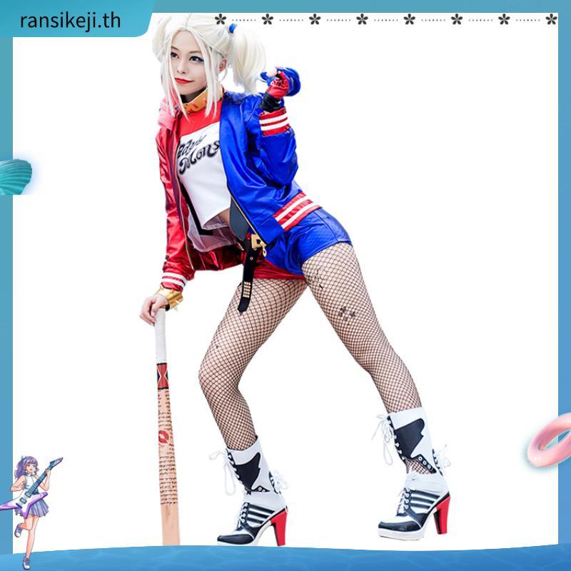 ชุดคอสเพลย์ Suicide Squad Harley Quinn สําหรับผู้ใหญ่