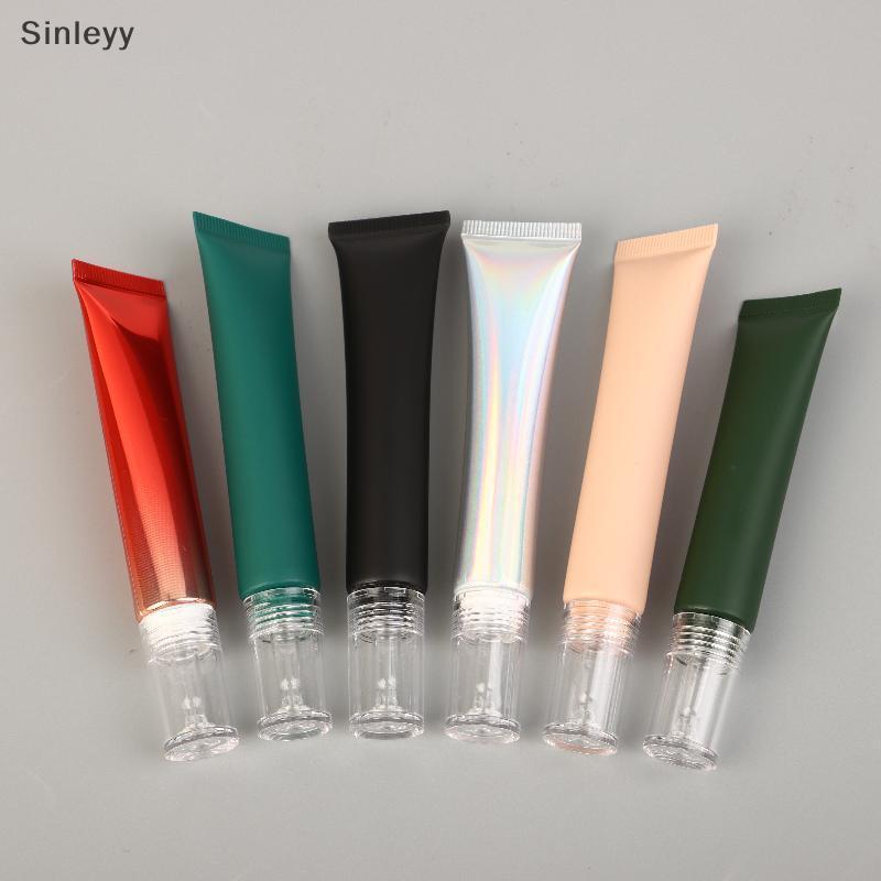 NLE 20g เครื่องสําอางหลอดนุ่มครีมบํารุงรอบดวงตาโลชั่นรองพื้นชนิดน้ําขวดรีฟิลหยดกรดไฮยาลูโรนิกขวดเปล่
