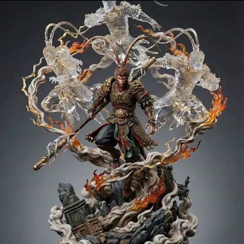 Black Myth Wukong Clearance Figure Blind Box 9 Designs Anime Statue Birthday Gift