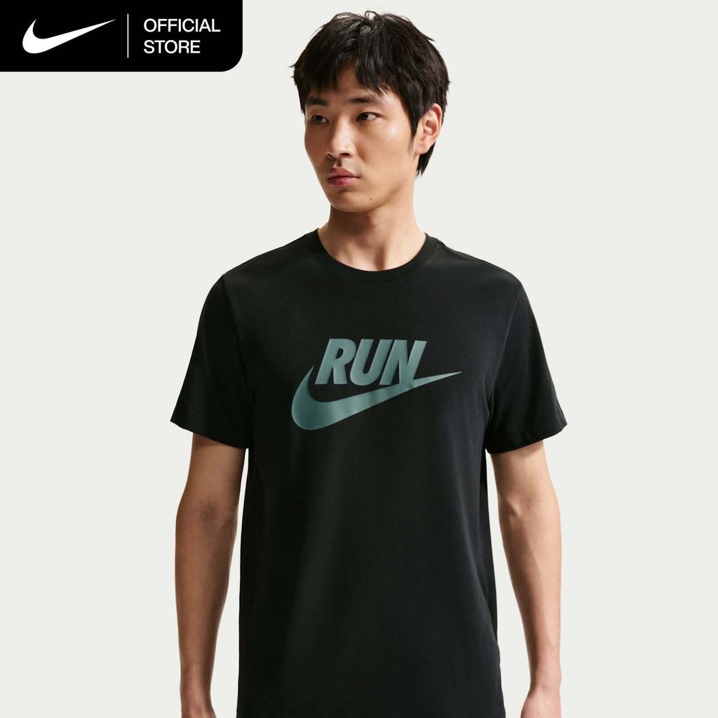 Nike Dri-FIT Men's Running T-Shirt - Black [IH4239-014]