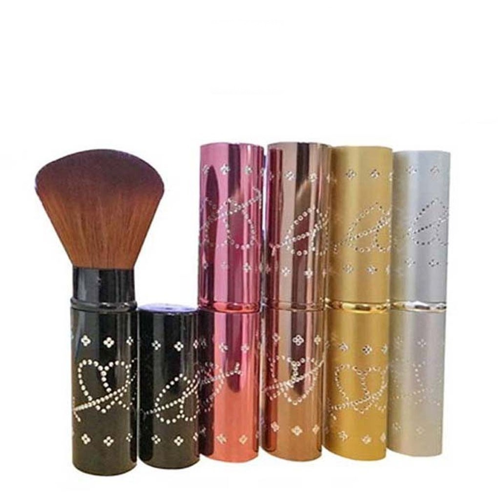 คละสี คละลาย Manshong แมนชอง แปรงปัดแก้ม FA-CB020001 แปรงแต่งหน้าใช้ปัดแป้ง ปัดบลัชออนหรือจะใช้กับรองพื้น ขนแปรงนุ่มแน่น