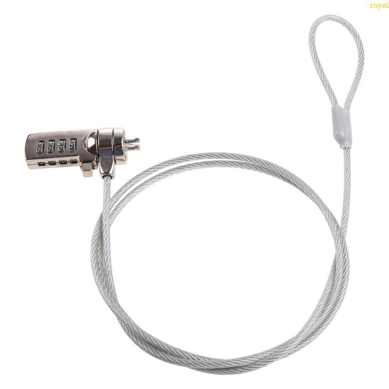 Newest Password 4 Digit Security Lock Anti-theft Chain For Notebook PC Laptop