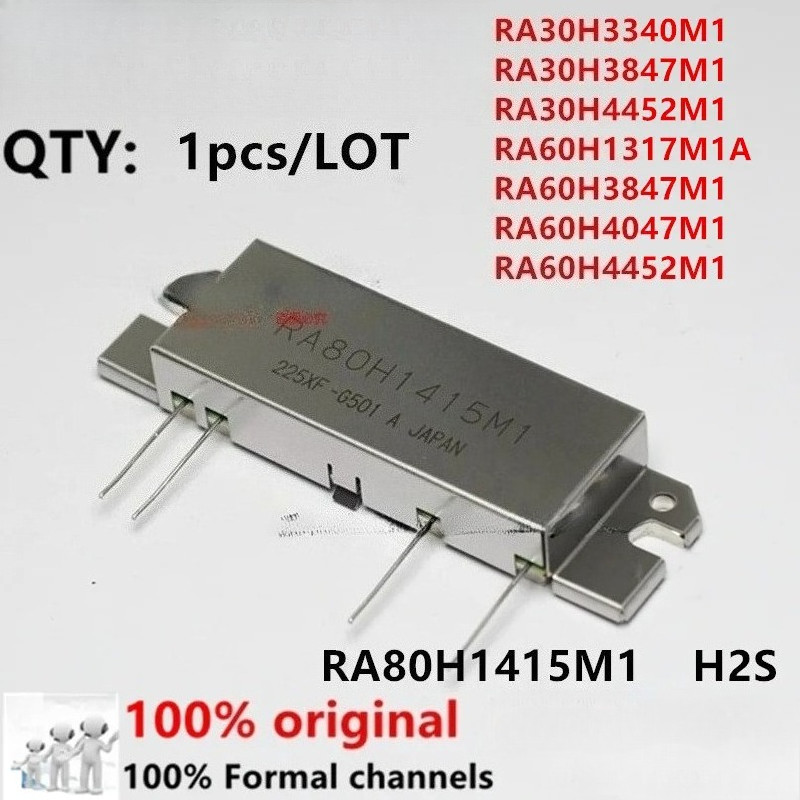 1pcs 100% ใหม่นําเข้า original RA30H3340M1 RA30H3847M1 RA30H4452M1 RA60H1317M1A RA60H3847M1 RA60H404