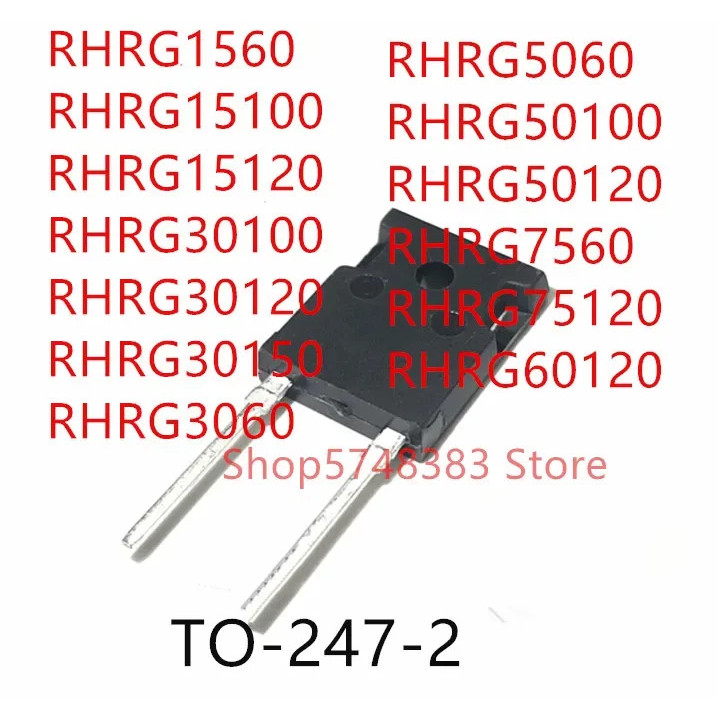 5PCS RHRG1560 RHRG15100 RHRG15120 RHRG30100 RHRG30120 RHRG30150 RHRG3060 RHRG50100 RHRG50120 RHRG751