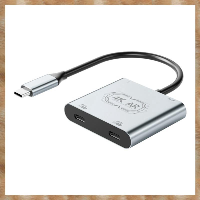 [KYG] AR Glasses Docking Hub USB C to AR Glasses อะแดปเตอร์ชาร์จ PD100W Fast Charge สําหรับแว่นตา AR