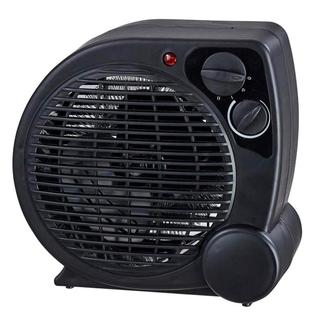 Aquecedor Portátil a Ar Ventilador Quente Preto AQ04 - Mimo Style