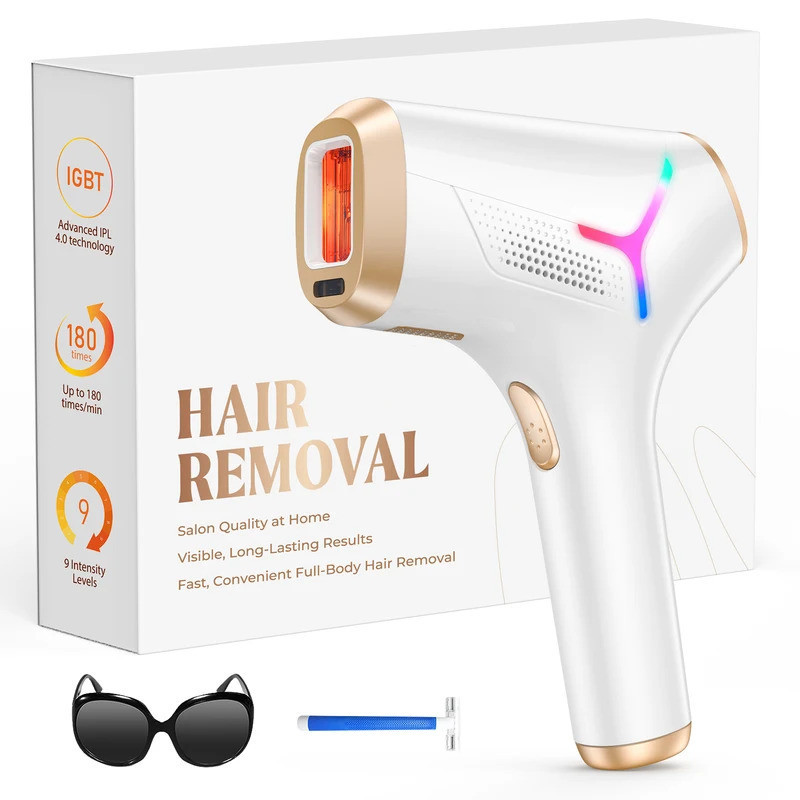 เลเซอร์กําจัดขน 0.1s/แฟลช 999900+22j IPL Hair Remover 3 โหมด Body Face บิกินี่ Home Treatment สําหรั