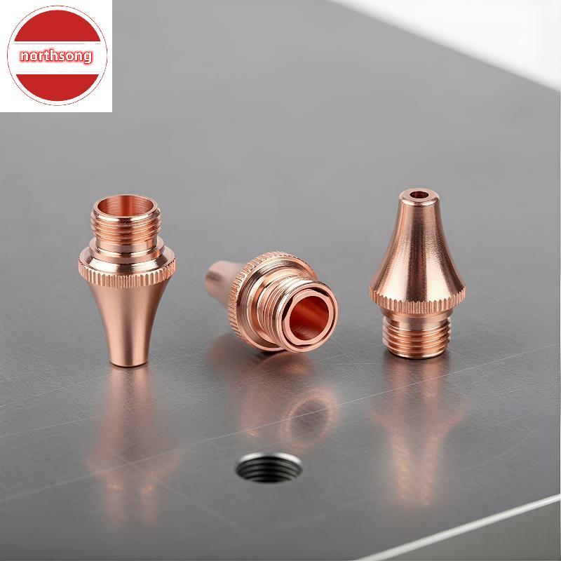 NOR Fiber เลเซอร์ตัดหัวฉีด BOCI D11 H19 M8 เดี่ยว Double Layer 1.0-5.0 มม. Calibre สําหรับ Machining