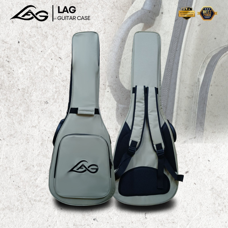 LAG Guitar Acoustic Guitar Cushion Gig Bag