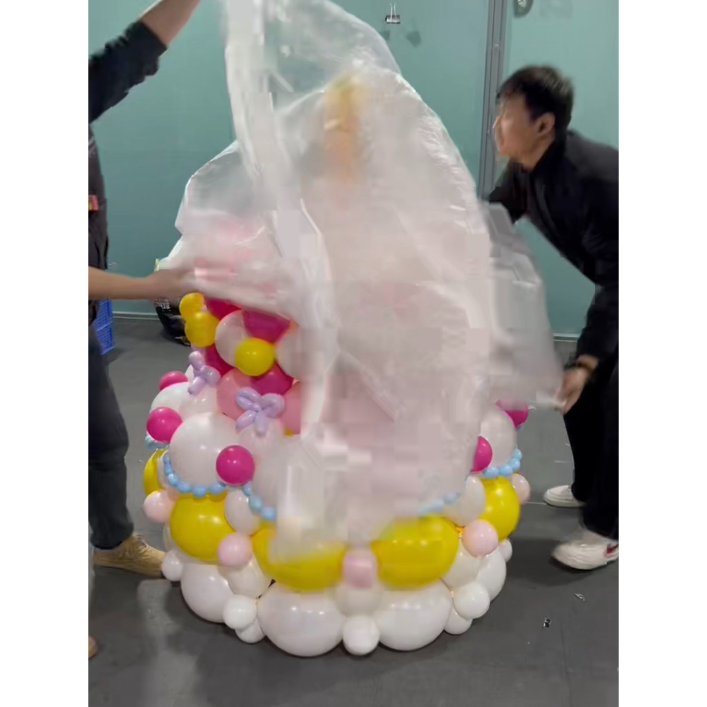 Helium บอลลูนป้องกันการขนส่งเตรียมกระเป๋ายาวทิ้ง Anti-helium บอลลูน Atomizing Helium