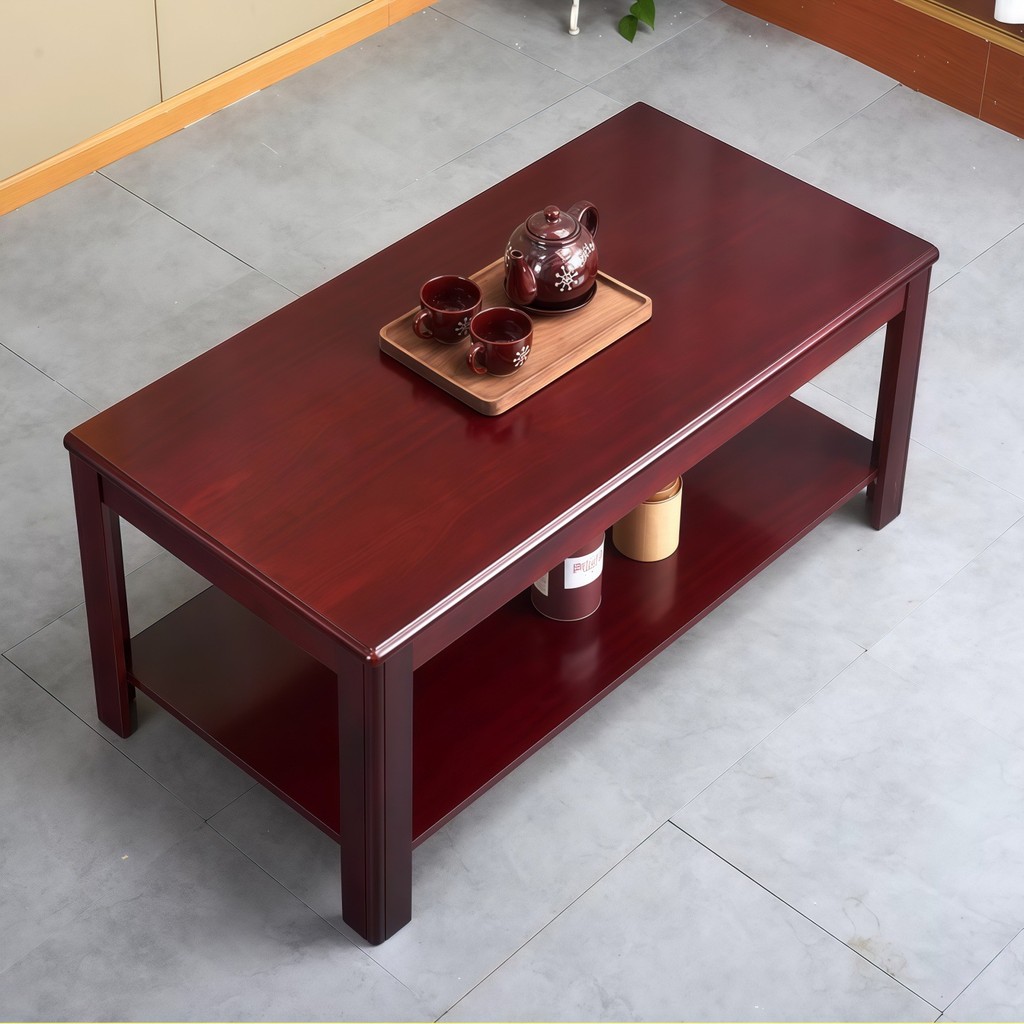 Du Coffee Table Black Walnut Guest Side สไตล์ยุโรป Small Apartment Director Mulang Home Sheng Office