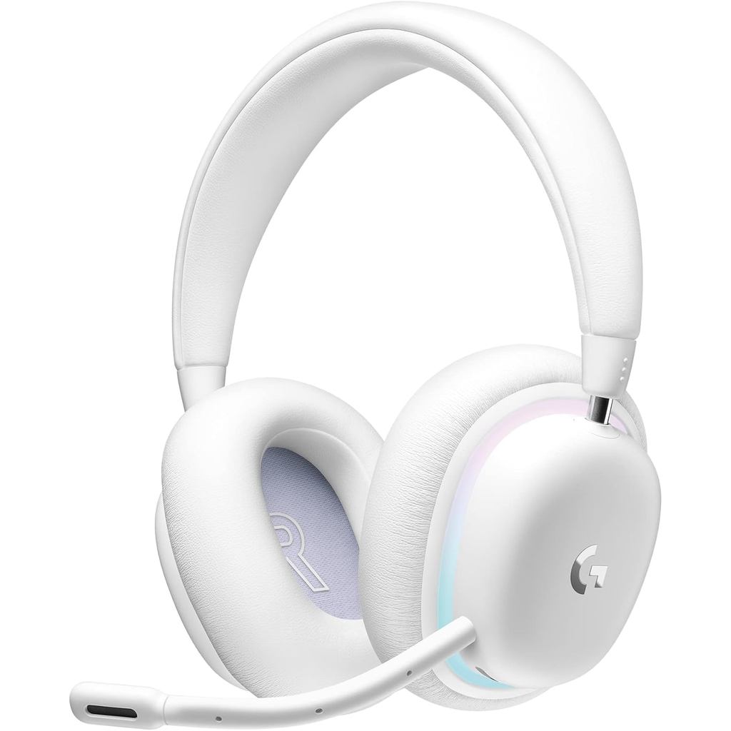 ชุดหูฟังเล่นเกมไร้สาย Logitech G735, ไฟ LIGHTSYNC RGB ที่ปรับแต่งได้, บลูทูธ, 3.5 MM Aux เข้ากันได้ก