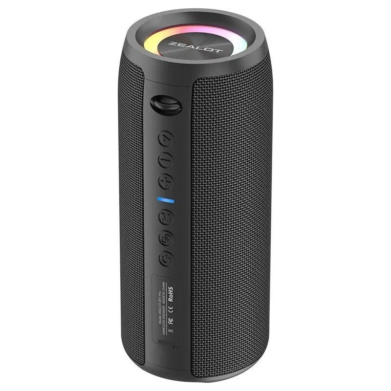 ZEALOT S51PRO 40W ลําโพงบลูทูธกําลังสูง 3D สเตอริโอเบส IPX5 กันน้ํา TWS แบบพกพา