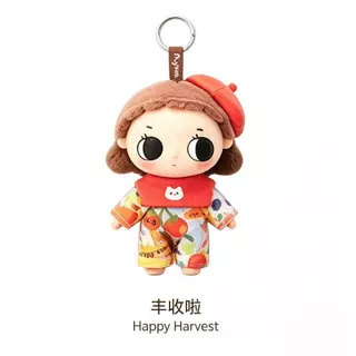 POPMART Nyota Little Instant Series จี้ตุ๊กตาไวนิลกล่องลึกลับของขวัญเล่นอินเทรนด์