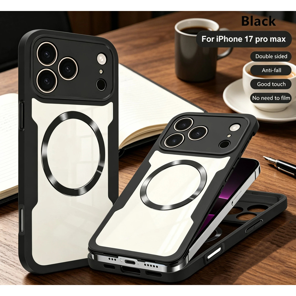 360° ขาตั้งแม่เหล็กสําหรับVivo Y11S Y12A Y12S D Y12S M Y20 Y20i Y20S DG int TPU Edge + Hard Acylic C