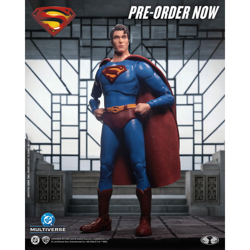 Mcfarlane mcfarlane DC Superman Return (2006) 1/10 เคลื่อนย้ายได้