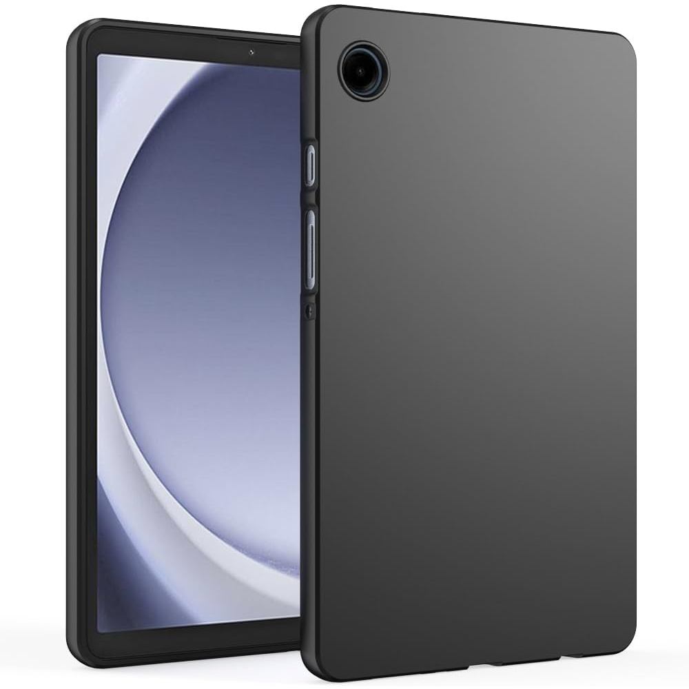 นุ่มสําหรับ Samsung Galaxy Tab A11 8.7 A11 +/A11 Plus/A9 Plus SM-X230 X236 A8 10.5 ซิลิโคน TPU สีดําเกราะป้องกันปกหลัง