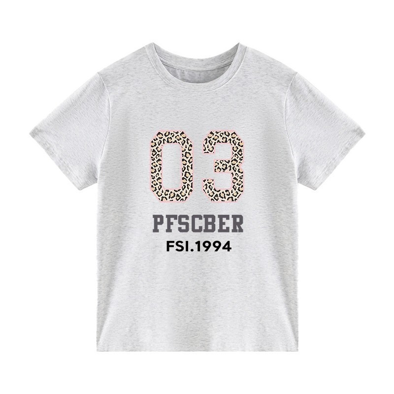 （พร้อมส่ง ส่งไว24ชม.）เสื้อ baby tee ผู้หญิง ลายเลข 03 ลายเสือ y2k สไตล์เกาหลี เท่ เซ็กซี่ ใส่สบาย ไม่ร้อน ใส่ได้ทุกวัน