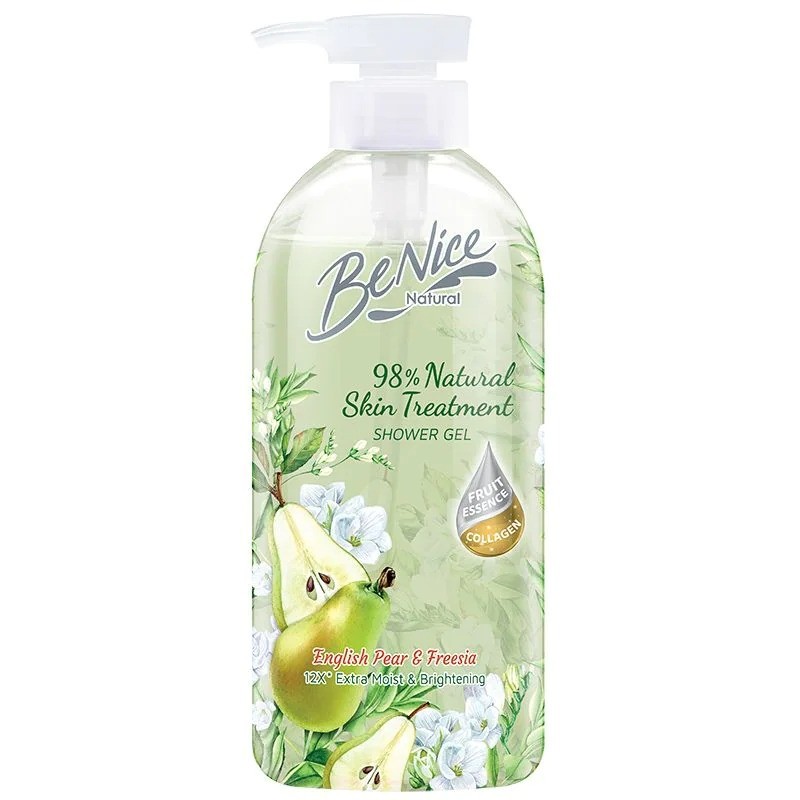 บีไนซ์ชาเวอร์เจลเนเชอรัลอิงลิชแพร์แอนด์ฟรีเซีย 450มล. BeniceEnglishPearFreeBath450ml [หมายเลขบาร์โค้ด 8851989082141 ] – โปรปัง