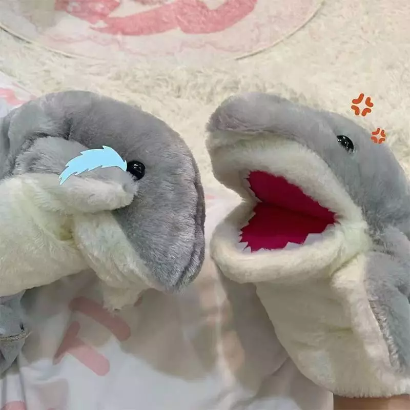 ถุงมือหุ่นเชิดมือฉลาม 22 ซม thumbnail 3