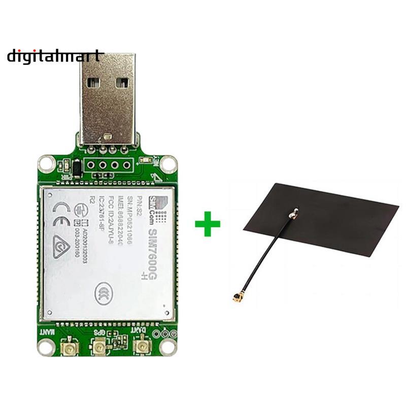SIMcom SIM7600G-H LTE CAT4 USB Dongle Core Board + FPC รองรับ GNSS Development Core Board