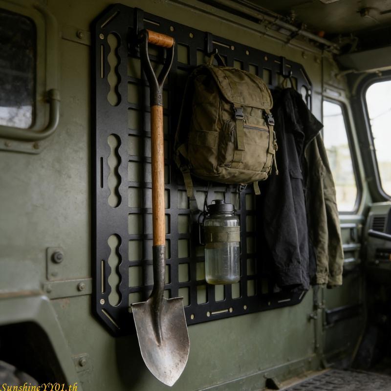 SUN Truck Bed Storage Panel Organizers สําหรับการจัดการอุปกรณ์และกะทัดรัด