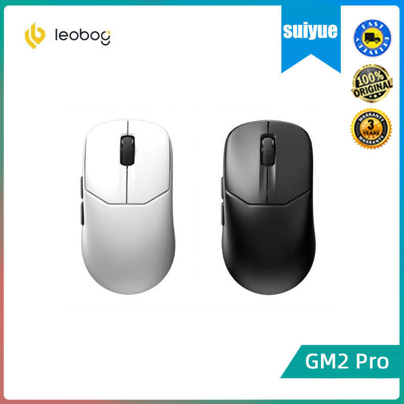 LEOBOG GM2 Pro Wireless เมาส์ตรวจสอบจําลองที่สามบลูทูธเกม E-sports แล็ปท็อปสํานักงานแบบชาร์จไฟได้