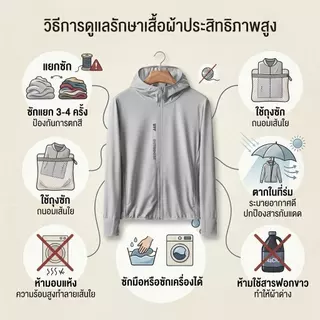 Jablissเสื้อคลุมกันแดด กันUV ผ้าเย็น ใส่สบายไม่ร้อน ผ่านมาตรฐานสากล กันแดดได้จริง UPF50+