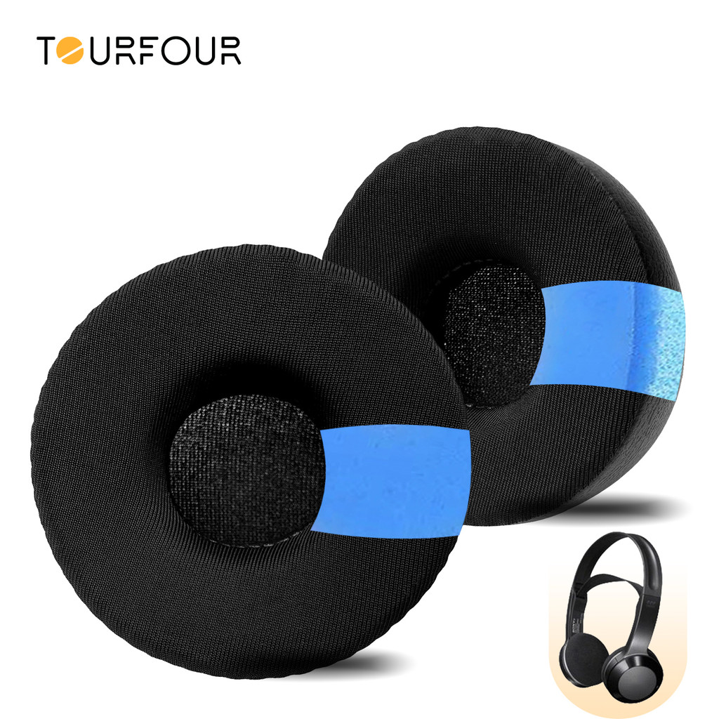 TOURFOUR เปลี่ยนแผ่นรองหูฟังสําหรับ Sony MDR-G45,MDR-222KD,MDR-IF240RK หูฟังแผ่นรองหูฟังแขน Earmuffs
